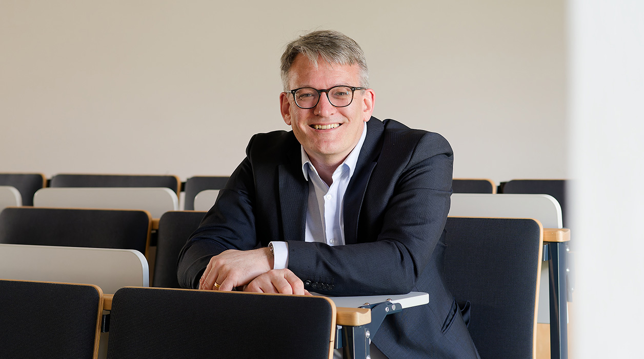 Professor Ralf Gaus an der Katholischen Stiftungshochschule Muenchen