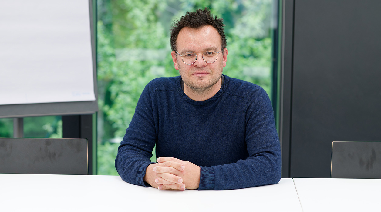 Professor Uli Fischer an der Katholischen Stiftungshochschule Muenchen
